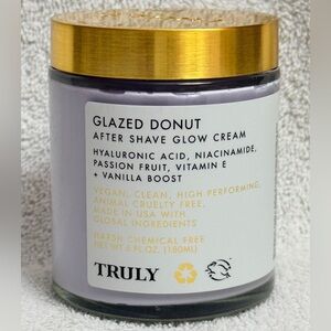 TRULY Glazed Donut After Shave Glow Cream - PASSION FRUIT / VANILLA - New!